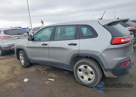 2015 Jeep Cherokee Sport из США, поврежденный, VIN 1C4PJMAB0FW546256